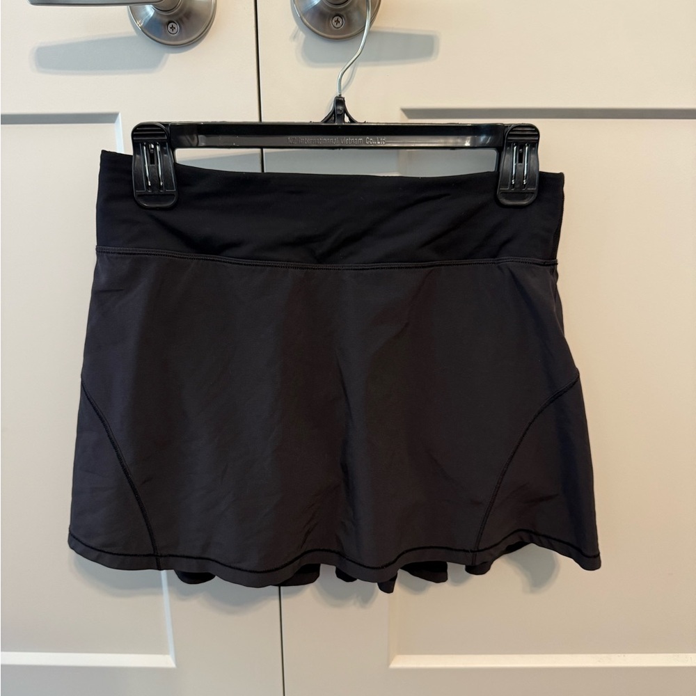 Lululemon Black Athletic Skirt